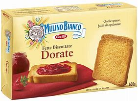 Fette biscottate dorate Mulino Bianco gr630