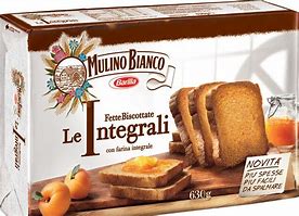 Fette biscottate integrali Mulino Bianco gr630