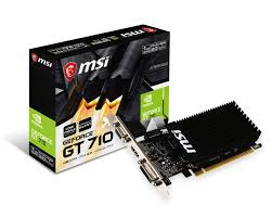 Geforce msi GT710 graphics card