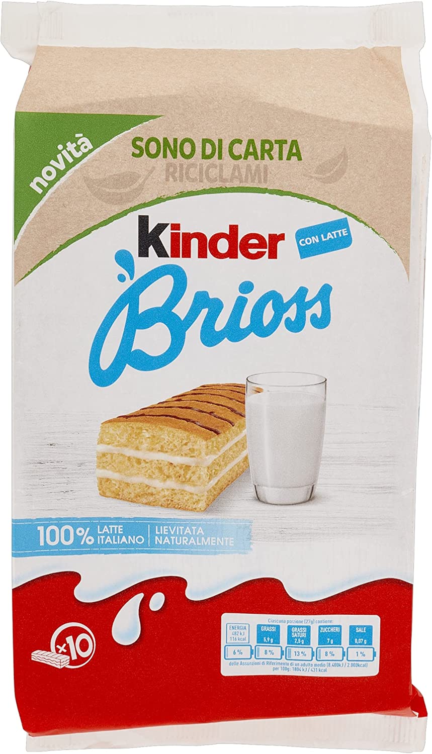 Kinder Brioss 10pz 270g