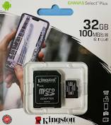 Micro SD Kingston 32GB 100MB/s C10 I A1
