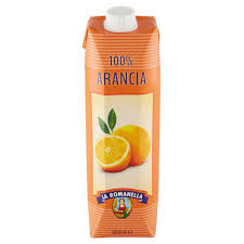 Succo arancia 100% La Romanella brick Lt1