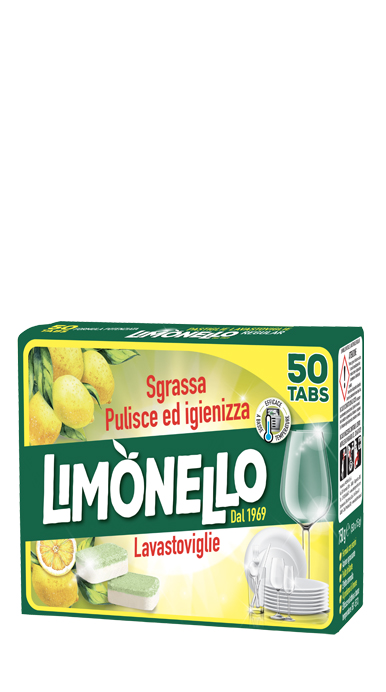Limonello Dishwasher 50tabs lemon