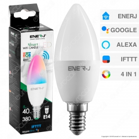Ener-J Smart Wi-Fi E14 5W Candle LED Bulb