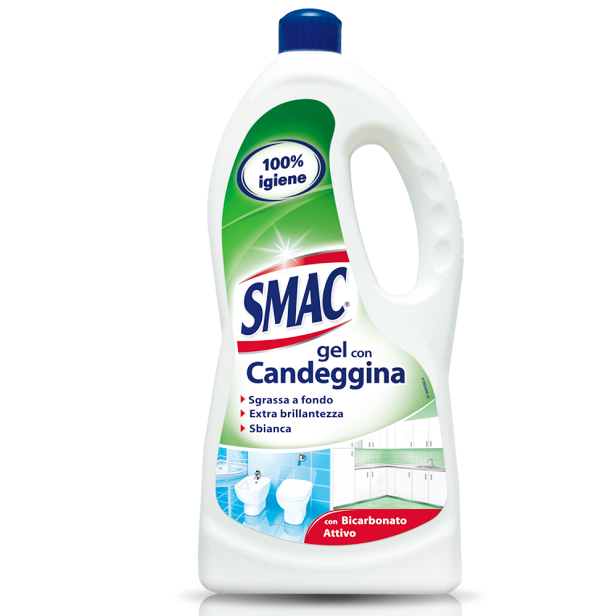 Smac gel with bleach ml850
