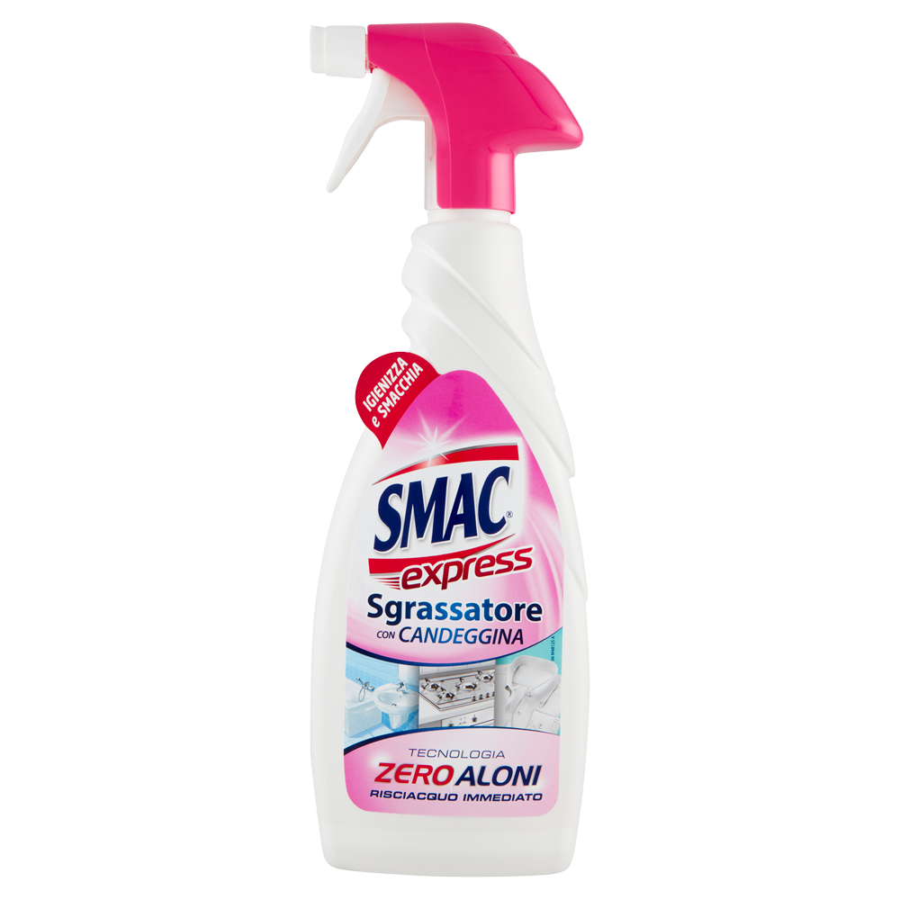 Smac express sgrassatore con candeggina ml650