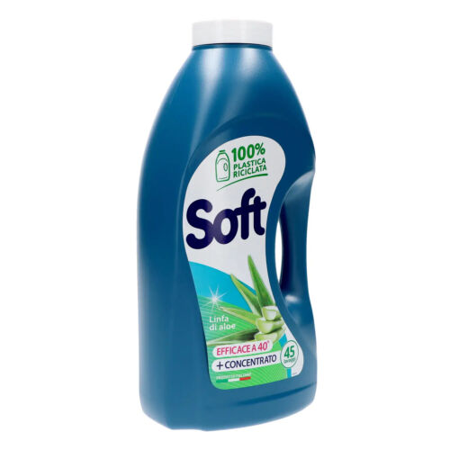 Soft washing machine detergent aloe 45lav ml2250