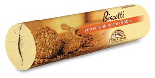 Crispy biscuits with cereals tube gr230 Borgo del Biscotto