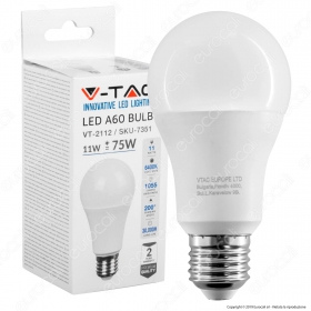 V-Tac VT-2112 Lampadina LED E27 11W Bulb A60 - SKU 7350 / 7349 / V-Tac VT-2112 Lampadina LED E27 11W Bulb A60 - SKU 7350 / 7349 /